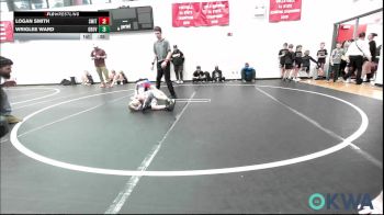 52 lbs Consolation - Logan Smith, Smith Wrestling Academy vs Wriglee Ward, Grover Rains Wrestling Club