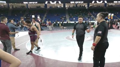 285 lbs Consi Of 8 #2 - Ryan Jacobsen, Minnechaug vs Atilio Colon, Lowell