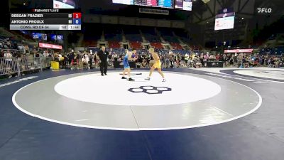 150 lbs Cons. Rd Of 64 - Deegan Frazier, KS vs Antonio Proulx, MI