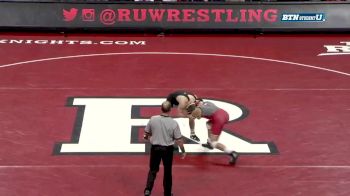 184 m, Mitch Bowman, Iowa vs Nick Gravina, Rutgers