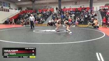 110 lbs Cons. Round 3 - Kara VeDepo, Solon vs Marlie McBride, Clear Creek-Amana