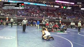 1A-144 lbs Cons. Round 2 - Charlie Christensen, AC/GC vs Castor Kollasch, North Union