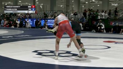 55 kg Semis - Keegan Bassett, Bishop McCort High School Wrestling vs Paden Alyea, Virginia