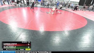 120 lbs Round 4 - Blake Daniell Ii, White River Hornets WC vs Cameron Stroud, Team Aggression WC