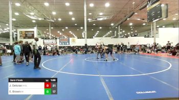 191 lbs Semifinal - James Deluise, Revival Knights vs Elijah Brown, Beast Of The East