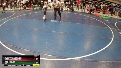 58 lbs Cons. Round 2 - Ace Higley, JWC vs Evrett Gardiner, Agon Academy Wrestling