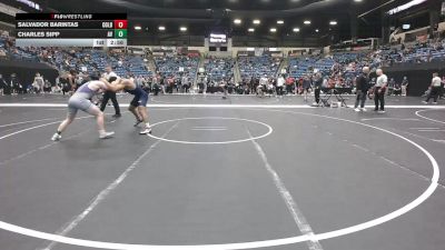 157 lbs Champ. Round 2 - Charles Sipp, Avila vs Salvador Barintas, Colby Community College