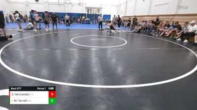 138 lbs Champ. Round 3 - Michael Terrell, Bay Area Dragons vs Zaydrein Hernandez, Monster Garage