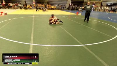 105 lbs Semis & 1st Wrestleback (8 Team) - Dominic Larson, Worthington vs Evan Boesch, Centennial