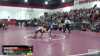 152 lbs Semifinal - Elijah Benavidez, Paloma Valley vs Brian Leon, Eleanor Roosevelt