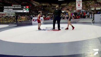 Intermediate Boys - 59 lbs Champ. Round 1 - Lincoln Schneider, Wright Wrestling Academy vs Easton Caraveo, Ceres Pups Wrestling Club