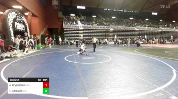 77 lbs Semifinal - Jaxon Brynildson, High Kaliber vs Teagan Gorsuch, Gering WC