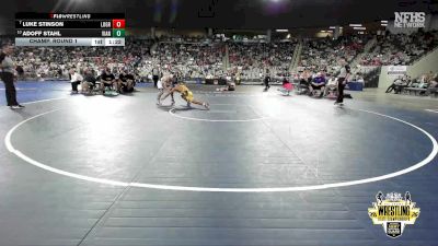 B3A-138 lbs Champ. Round 1 - Luke Stinson, Lone Grove vs Adoff Stahl, Vian