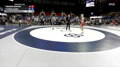 113 lbs Cons. Sub-quarters - Brand'n Edstrom, ID vs Lytning Hazen, CA