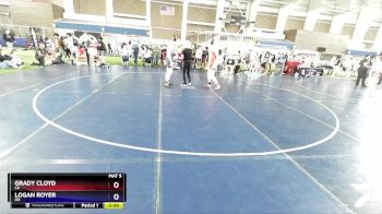 175 lbs Cons. Round 2 - Grady Cloyd, CA vs Logan Royer, OR