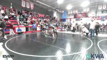70 lbs Semifinal - Waylon Murphy, Salina Wrestling Club vs Jaxsen Woolman, Vinita Kids Wrestling