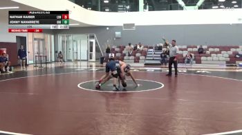 125 lbs Semis & 3rd Wb (16 Team) - Johny Navarrete, Cuesta vs Nathan Kaiser, Lemoore College