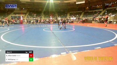 108 lbs Round Of 16 - Alex Marchetti, Mat Assassins vs Cache Williams, Choctaw