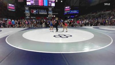 105 lbs Cons. Rd Of 64 - Taylor Cavanh, IA vs Felicity Tarango, TX