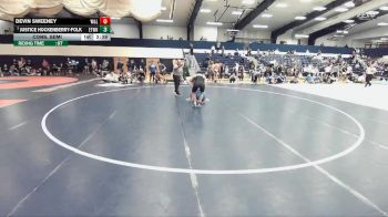 165 lbs Cons. Semi - Justice Hockenberry-Folk, Elizabethtown vs Devin Sweeney, Washington And Lee