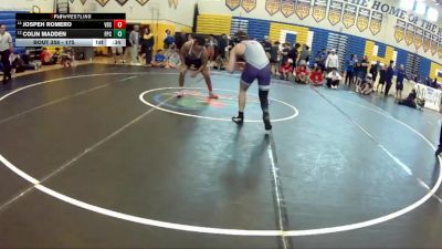 175 lbs Cons. Semi - Colin Madden, Ft Pierce Central vs Jospeh Romero, Vero Beach Senior