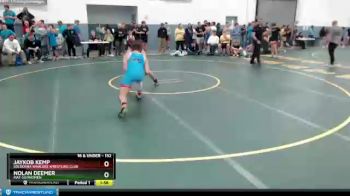 152 lbs Rr1 - Nolan Deemer, Mat-Su Matmen vs Jaykob Kemp, SOLDOTNA WHALERS WRESTLING CLUB