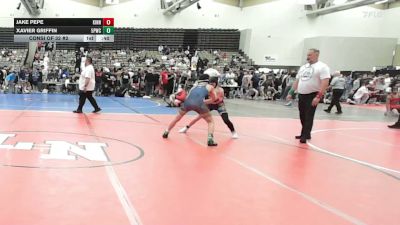 110-I lbs Consi Of 32 #2 - Jake Pepe, Kinnelon vs Xavier Griffin, 5 Points Wrestling Club