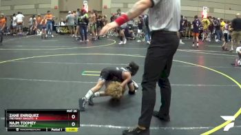 43 lbs Round 4 (6 Team) - Zane Enriquez, The Funky Singlets vs Najm Toomey, Untouchables