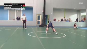 125 lbs Cons. Semi - Zane Donley, Pratt Community College vs Cole Welte, Augustana (SD)
