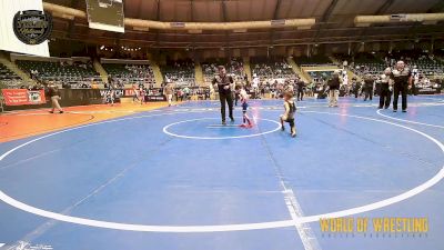 43 lbs 3rd Place - Boston Kinder, Nixa Youth Wrestling vs Titan Mascoto, Team Hawaii Aloha