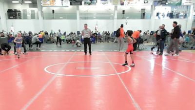 60 lbs Round Of 16 - Brayden Brown, Waltham vs Jaxon Spadaro, Southside WC