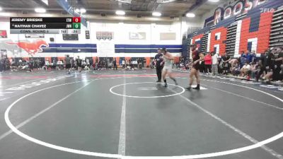 190 lbs Cons. Round 5 - Naithan Chavez, JW North vs Jeremy Brieske, Etiwanda