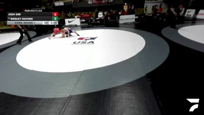 Cons. Round 7 - Josh Sim vs Wesley Hayden