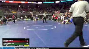 2 lbs Cons. Round 3 - Joshua Zeman, West Liberty vs Brady Stille, Decorah