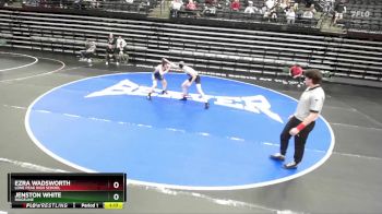 135 lbs Cons. Round 2 - Jenston White, Ridgeline vs Ezra Wadsworth, Lone Peak High School