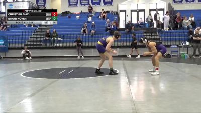 141 lbs Champ. Round 1 - Ethan Hoyer, Wisconsin-Stevens Point vs Christian Diaz, Cornell College
