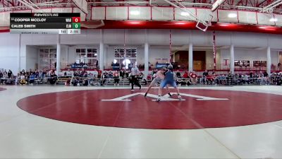 174 lbs Cons. Round 1 - Cooper McCloy, Wabash vs Caleb Smith, Elmhurst University