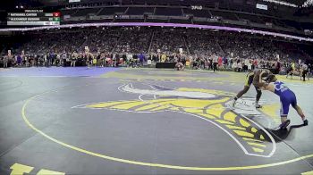 D1-150 lbs Quarterfinal - Alexander Buskirk, Detroit Catholic Central HS vs Nathaniel Carter, Clarkston HS