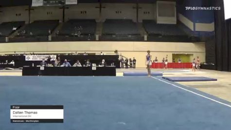 Colten Thomas - Floor, International OH - 2021 USA Gymnastics Development Program National Championships