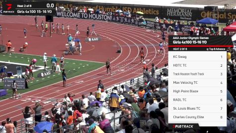 High School Girls' 4x100m Relay, Semi-Finals - Age 15-16