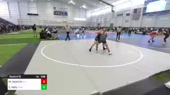 195 lbs Round Of 16 - Marcloe Aparicio, Silverback WC vs Connor Kelly, Cornerstone Wrestling