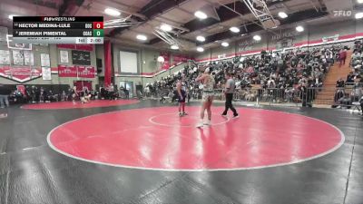 190 lbs Champ. Round 2 - Hector Medina-Lule, Dos Pueblos vs Jeremiah Pimental, Coachella Valley