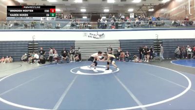 138 lbs Quarterfinal - Kaden Nokes, Idaho vs Brenden Nguyen, Fighting Squirrels Wrestling Club