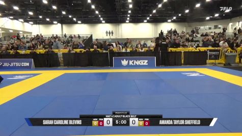 Amanda Taylor Sheffield vs Sarah Caroline Blevins 2025 World IBJJF Jiu-Jitsu No-Gi Championship