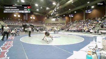 2A 138 lbs Semifinal - Riggin Crittenden, South Summit vs Kash Atkinson, South Summit