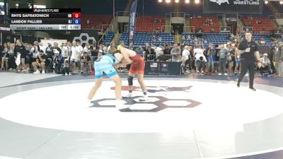 150 lbs Champ. Rd Of 32 - Rhys Safratowich, North Dakota vs Landon Pallies, New Jersey