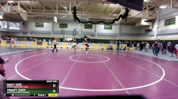 160-170 lbs Quarterfinal - Macy Tate, Baker Wrestling Club vs Trinity Zopp, Lead/Deadwood Diggers