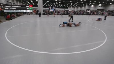 120 lbs Cons. Sub-rd Of 64 - John Lackore, Legacy Wrestling Club vs Charles Dominguez, Built By Brunson Wrestling