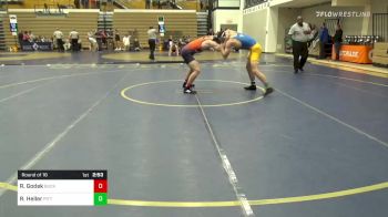 184 lbs Round Of 16 - Riley Godek, Bucknell vs Reece Heller, Pittsburgh