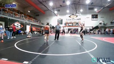 102-110 lbs Rr Rnd 3 - Destiny Clarke, Sallisaw Takedown Club vs Melania Duke, Sallisaw Takedown Club